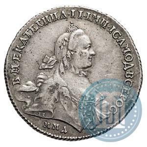 Picture 1 rouble 1762 year ММД-ДМ 