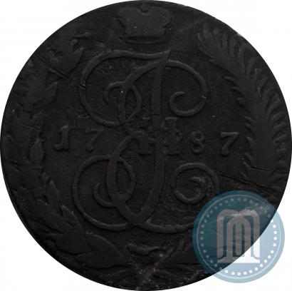 Фото 5 копеек 1787 года ТМ 