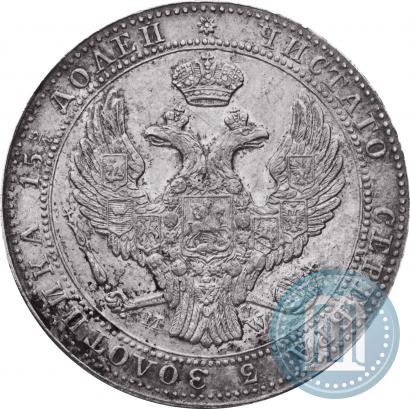Picture 3/4 roubles - 5 złotych 1838 year MW 