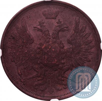 Picture 3 kopecks 1852 year ЕМ 