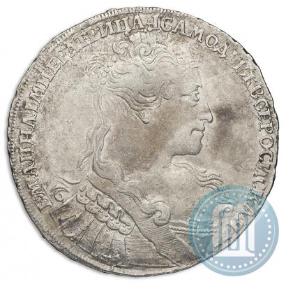 Фото 1 рубль 1734 года  "Тип 1734 года"