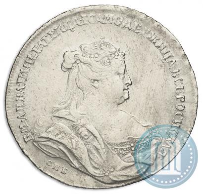 Picture 1 rouble 1738 year СПБ "Petersburg type"