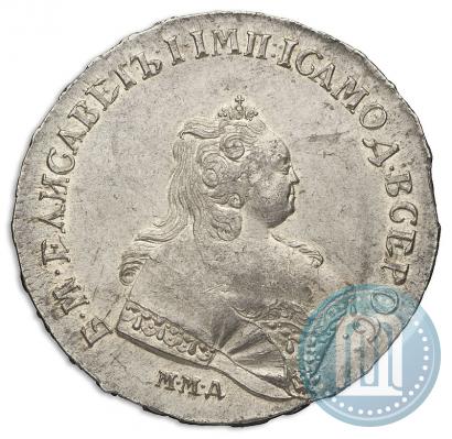 Picture 1 rouble 1743 year ММД 