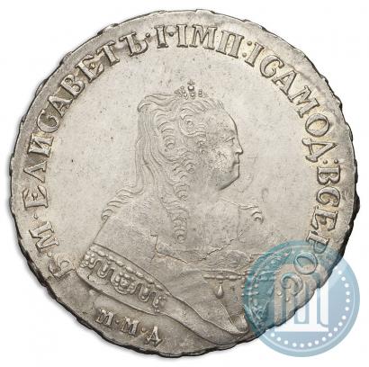 Picture 1 rouble 1751 year ММД 