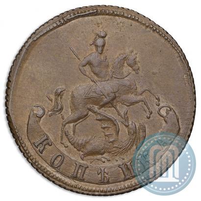 Фото 1 копейка 1757 года  