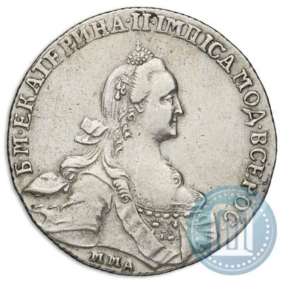 Фото 1 рубль 1768 года ММД-EI 