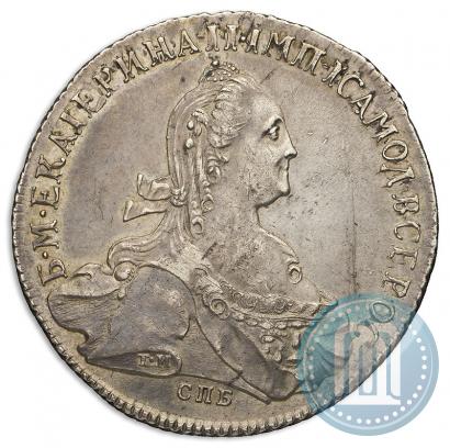 Фото 1 рубль 1774 года СПБ-ФЛ 