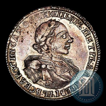 Picture 1 rouble 1720 year OK "Portrait in armour"