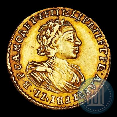 Фото 2 рубля 1721 года  