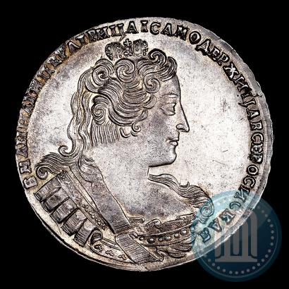 Фото 1 рубль 1733 года  
