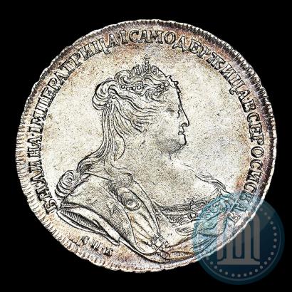 Picture 1 rouble 1738 year СПБ "Petersburg type"
