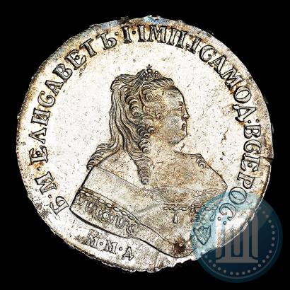 Picture 1 rouble 1751 year ММД 