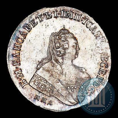 Picture 1 rouble 1756 year ММД-МБ 