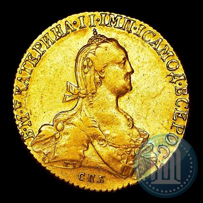 Фото 10 рублей 1775 года СПБ 