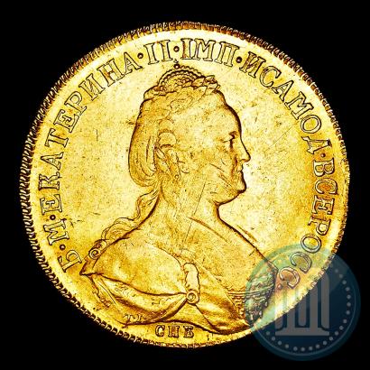 Picture 10 roubles 1783 year СПБ 