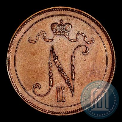 Picture 10 pennia 1897 year  
