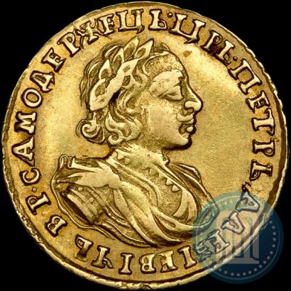 Фото 2 рубля 1721 года  