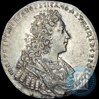 Фото 1 рубль 1729 года  "Тип 1728"