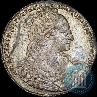 Фото Полтина 1734 года  "Тип 1734 года"