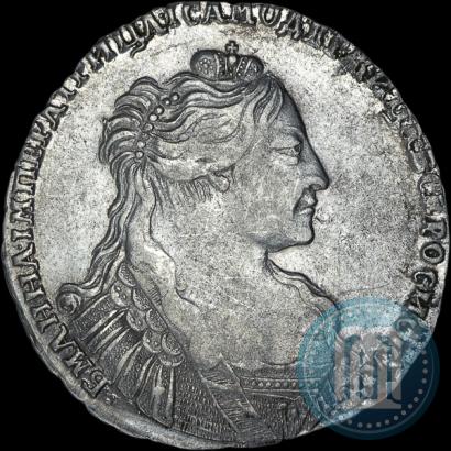 Фото Полтина 1736 года  