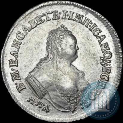 Фото Полуполтинник 1753 года ММД-IП 