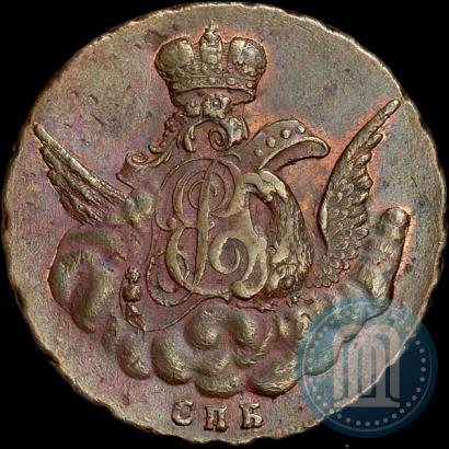 Picture 1 kopeck 1755 year СПБ 