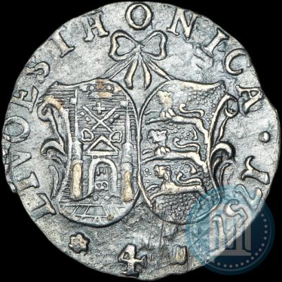 Фото 4 копейки 1757 года  "Ливонез"
