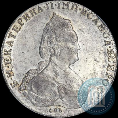 Фото 1 рубль 1786 года СПБ-ЯА 