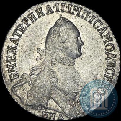 Фото Полуполтинник 1765 года ММД-EI-Т.I. 