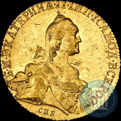 Picture 10 roubles 1767 year СПБ 