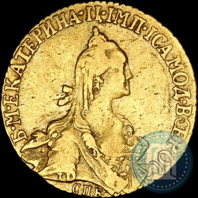 Picture 5 roubles 1769 year СПБ 