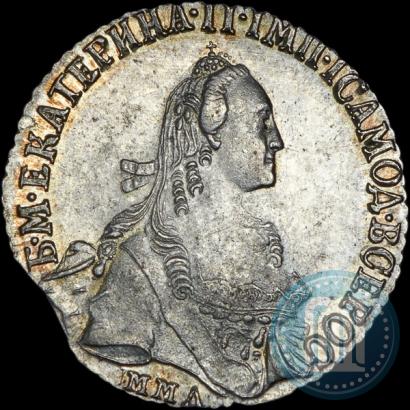 Фото Полуполтинник 1775 года ММД-СА 