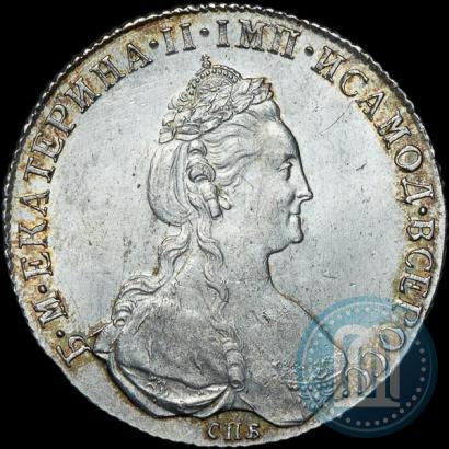 Picture 1 rouble 1780 year СПБ-ИЗ 