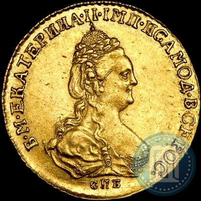 Фото 2 рубля 1785 года СПБ 