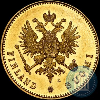 Picture 20 markkaa 1891 year L 