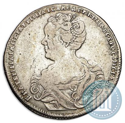 Picture Poltina 1726 year СПБ "Petersburg type, portrait turned to the left"