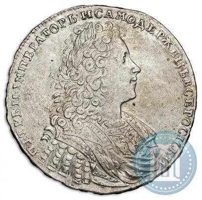 Фото 1 рубль 1729 года  "Тип 1728"