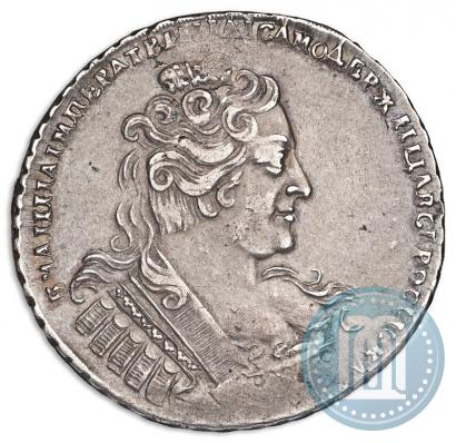 Фото 1 рубль 1733 года  