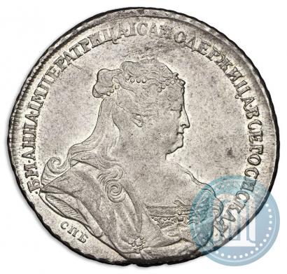 Picture 1 rouble 1738 year СПБ "Petersburg type"