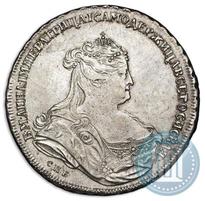 Picture 1 rouble 1739 year СПБ "Petersburg type"