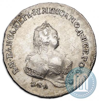 Picture 1 rouble 1742 year ММД 