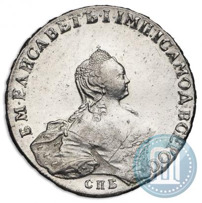 Picture 1 rouble 1755 year СПБ-ЯI 