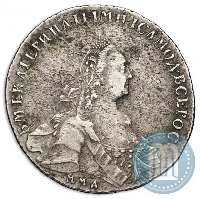 Фото 1 рубль 1770 года ММД-ДМ 