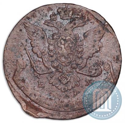 Picture 5 kopecks 1771 year ЕМ 