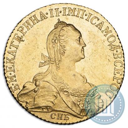 Picture 10 roubles 1773 year СПБ 