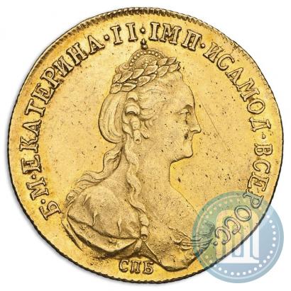Фото 10 рублей 1778 года СПБ 