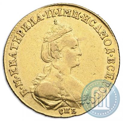 Picture 5 roubles 1782 year СПБ 