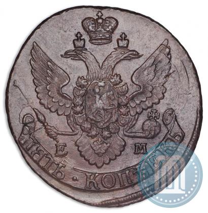 Фото 5 копеек 1796 года ЕМ "Павловский перечекан"