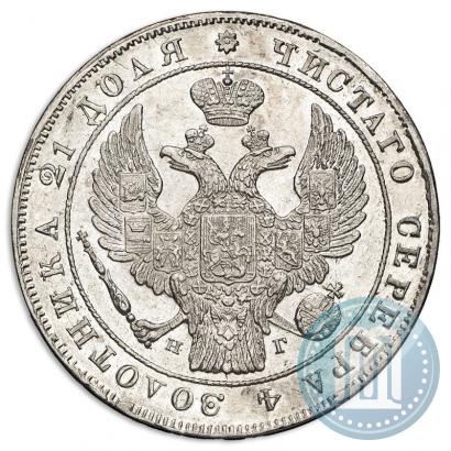 Picture 1 rouble 1840 year СПБ-НГ 