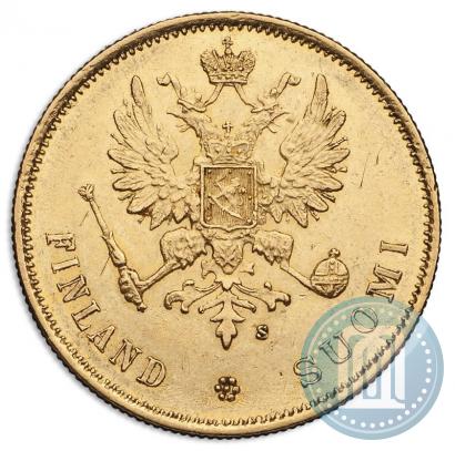 Picture 10 markkaa 1878 year S 